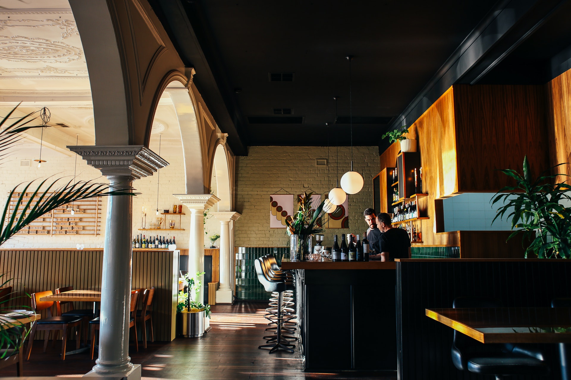 Image shows hospitality example.