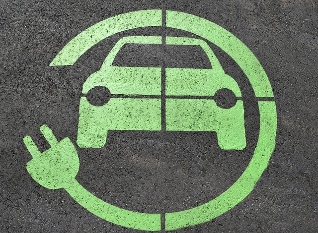 header image - electric vehicles sign