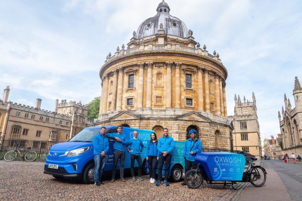 On-demand laundry service named Oxwash