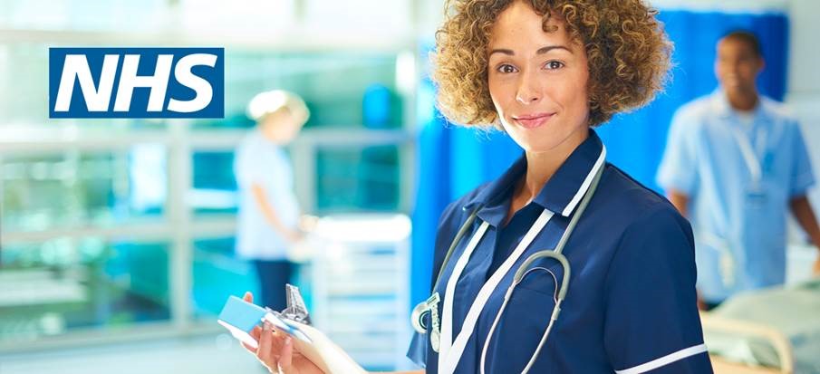 header image - NHS nurse at smart hospitals