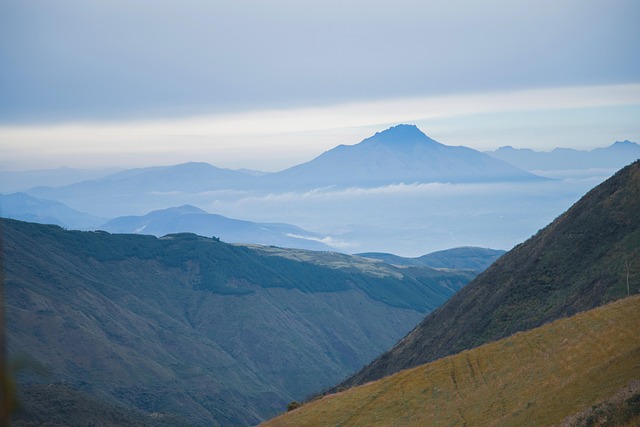 Mountain view in the Andes of Carchi, showcasing the natural beauty central to ecotourism Ecuador and its commitment to sustainable travel.