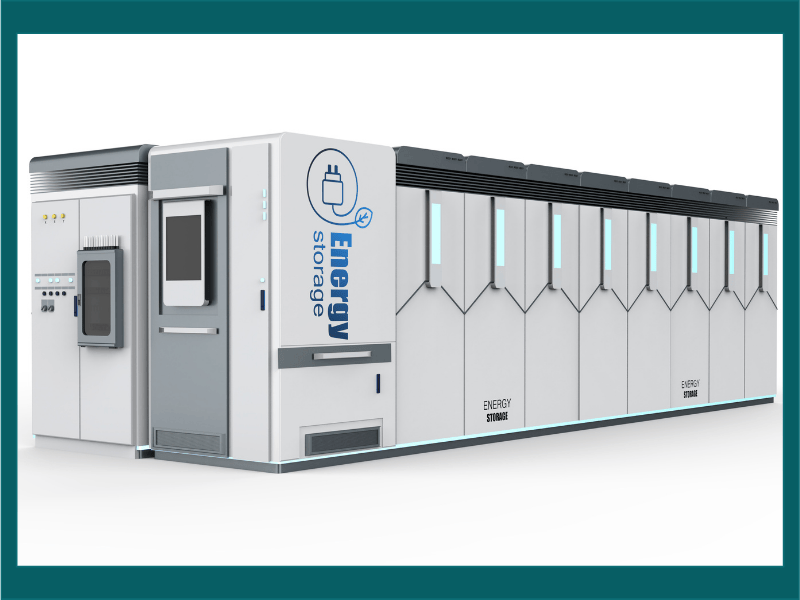 This image shows a large modular solar battery system used for home energy storage. The system features multiple lithium battery units designed to store excess solar power, reduce reliance on the electrical grid, and provide backup energy during outages. Ideal for sustainable and energy-efficient homes.