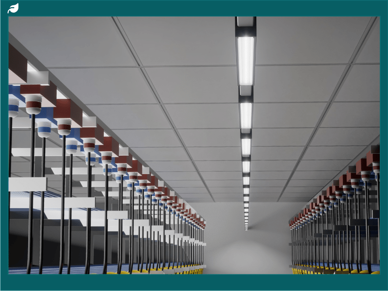 Commercial lighting by 1lux lighting solution company