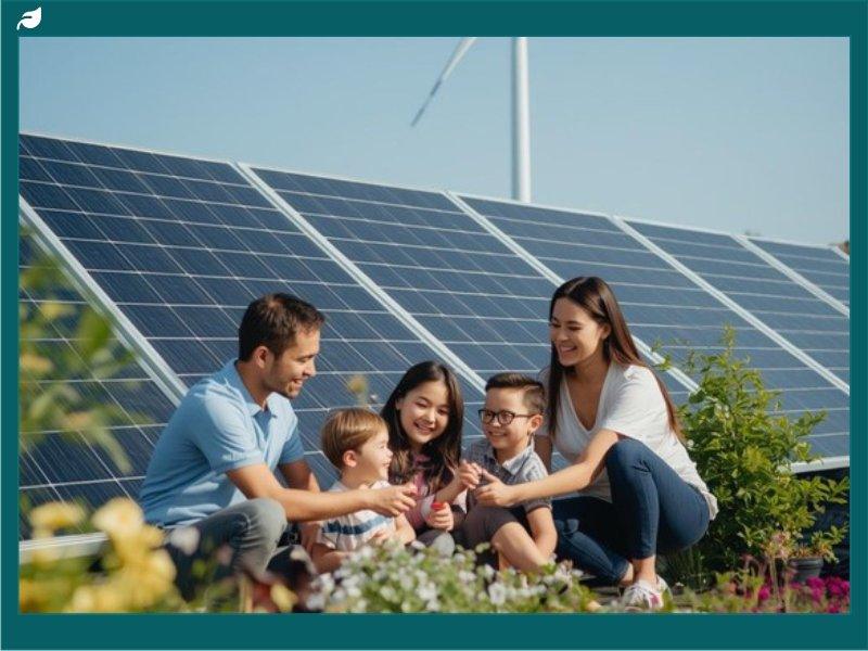 Home solar panel array — Solar Panel Cost UK: Are Solar Panels Worth It?