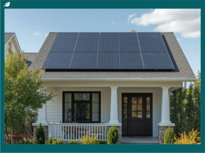 Solar panel installation