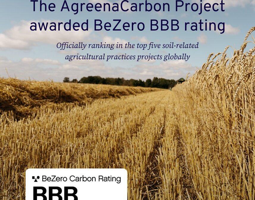 Agreena Soil Carbon Project Earns Top BeZero Rating